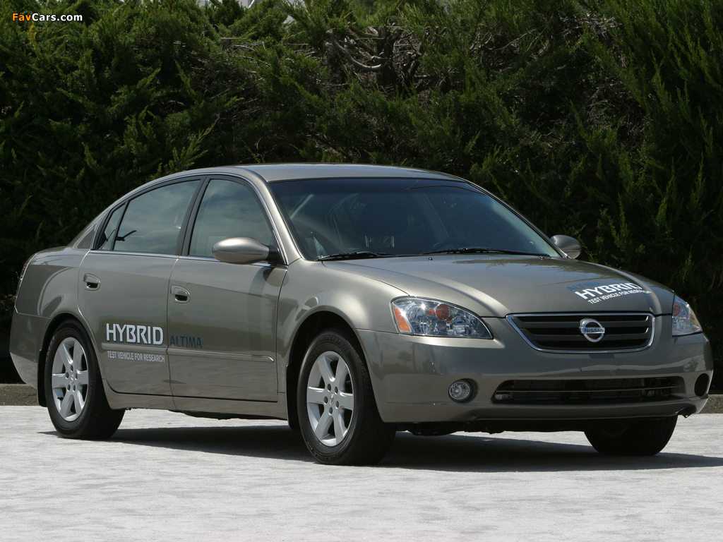 Images of Nissan Altima Hybrid Test Vehicle (L32) 2007 (1024 x 768)