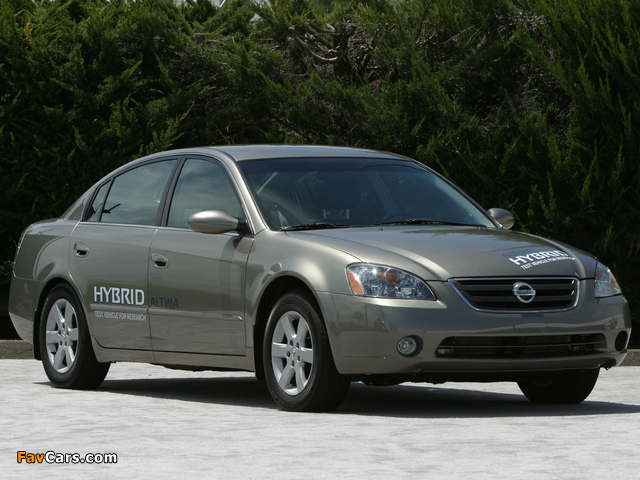 Images of Nissan Altima Hybrid Test Vehicle (L32) 2007 (640 x 480)