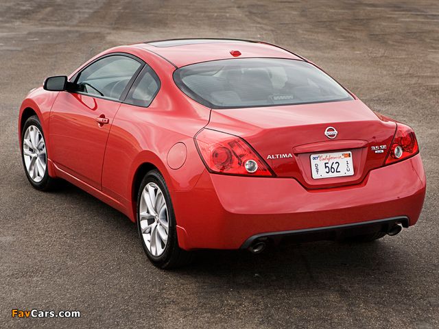 Nissan Altima Coupe (U32) 2007–09 wallpapers (640 x 480)