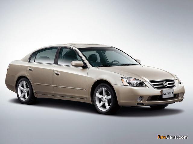 Pictures of Nissan Altima 2002–06 (640 x 480)