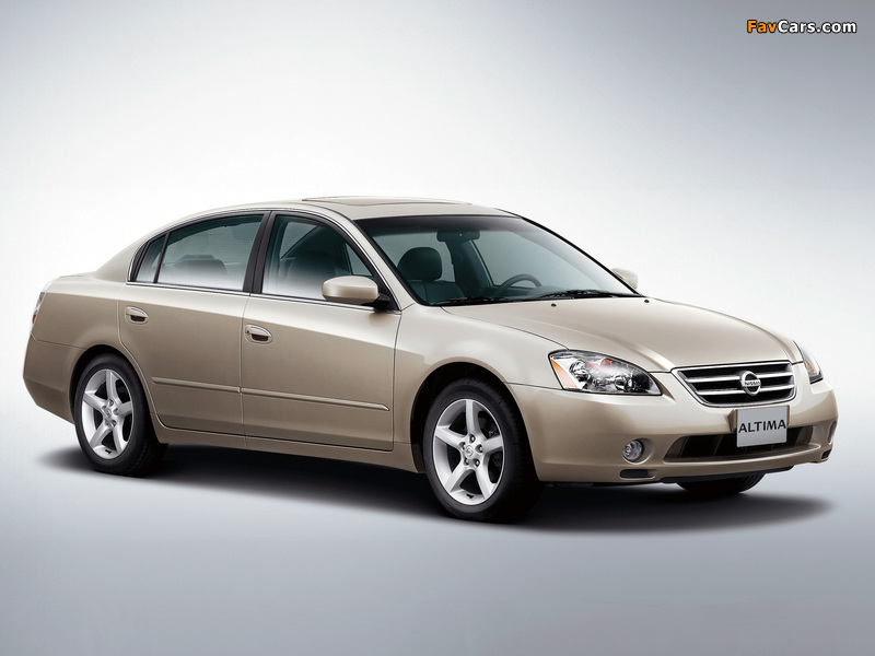 Pictures of Nissan Altima 2002–06 (800 x 600)