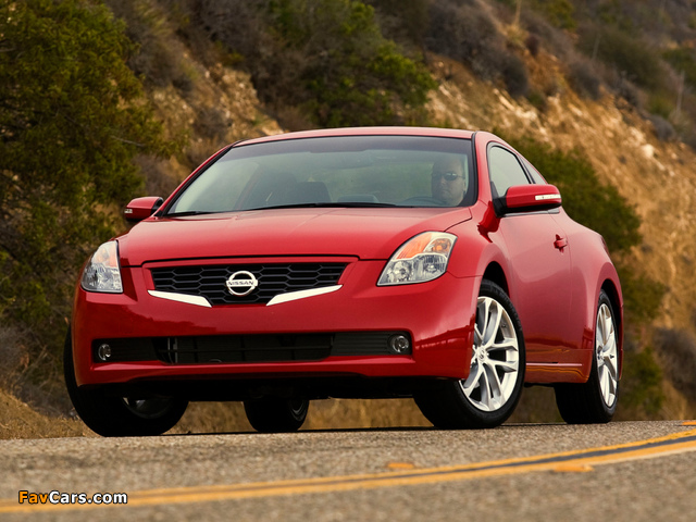 Pictures of Nissan Altima Coupe (U32) 2007–09 (640 x 480)