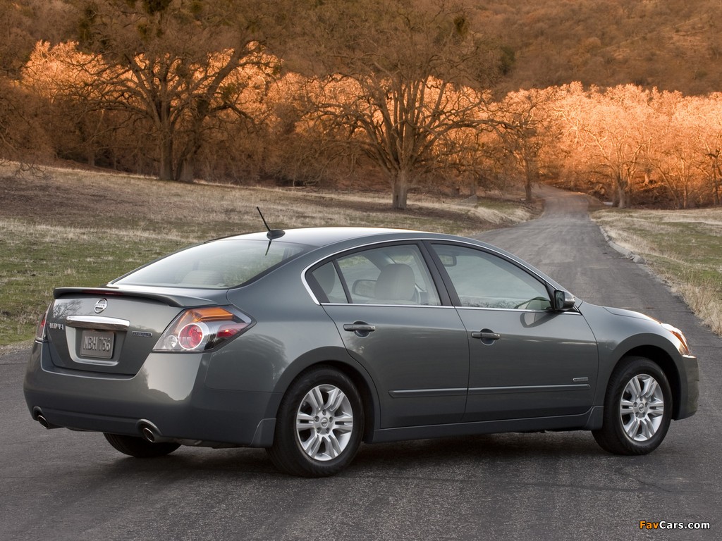 Pictures of Nissan Altima Hybrid (L32) 2010–12 (1024 x 768)