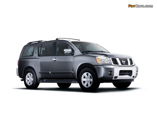 Images of Nissan Armada 2004–07 (640 x 480)