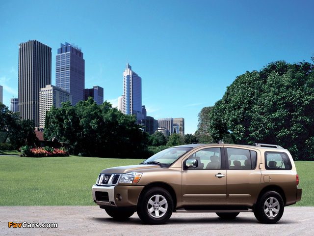 Nissan Armada 2004–07 images (640 x 480)