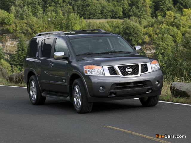 Nissan Armada 2007 wallpapers (640 x 480)