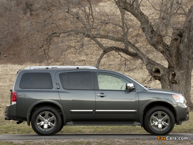 Nissan Armada 2007 wallpapers (640 x 480)