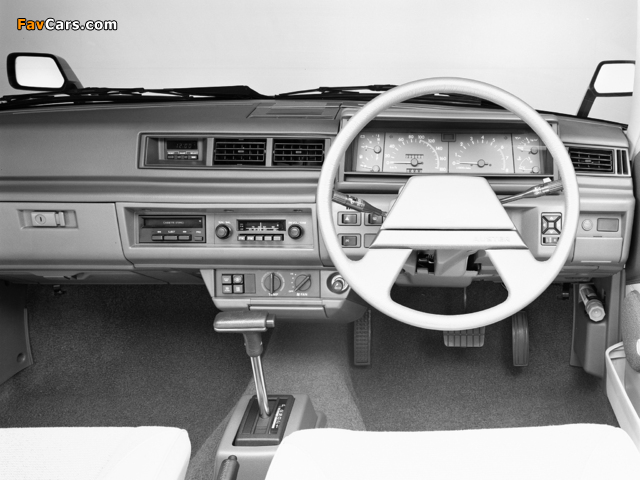 Images of Nissan Auster JX Sedan (T11) 1981–83 (640 x 480)