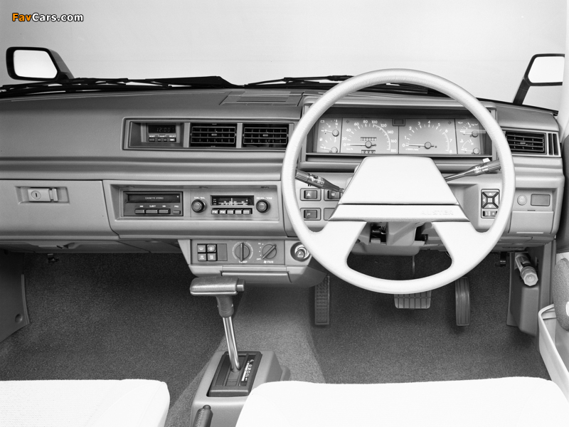 Images of Nissan Auster JX Sedan (T11) 1981–83 (800 x 600)