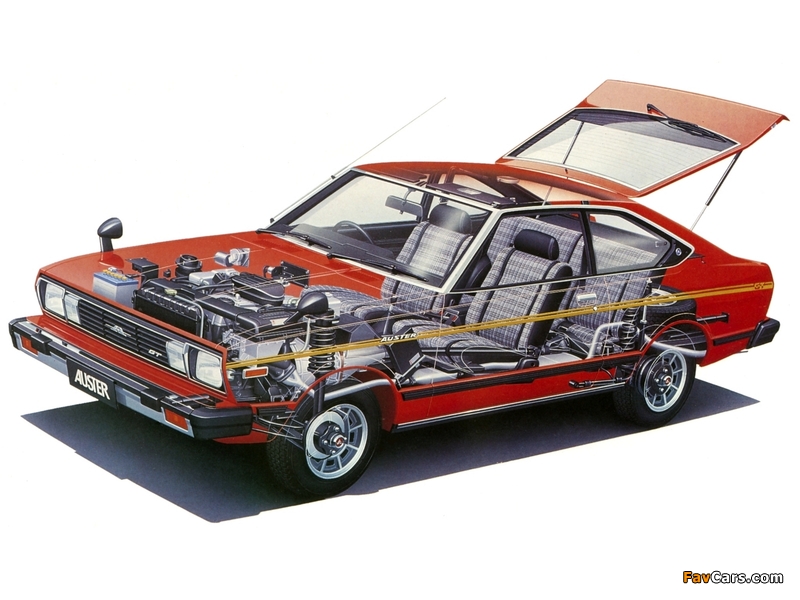 Nissan Auster GT Coupe (A10) 1979–81 photos (800 x 600)