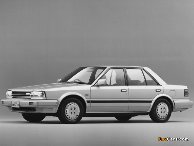 Nissan Auster Xi British (T12) 1987 images (640 x 480)