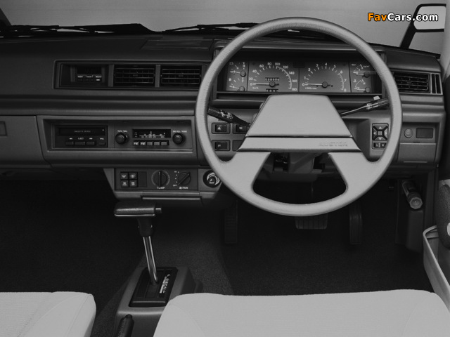 Photos of Nissan Auster JX Hatchback 1800 GS-X (T11) 1981–83 (640 x 480)