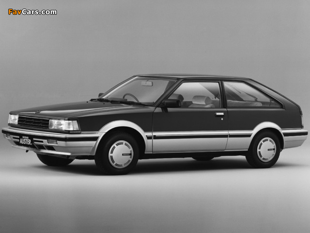 Nissan Auster JX Hatchback 1800 GT-EX (T11) 1983–85 wallpapers (640 x 480)