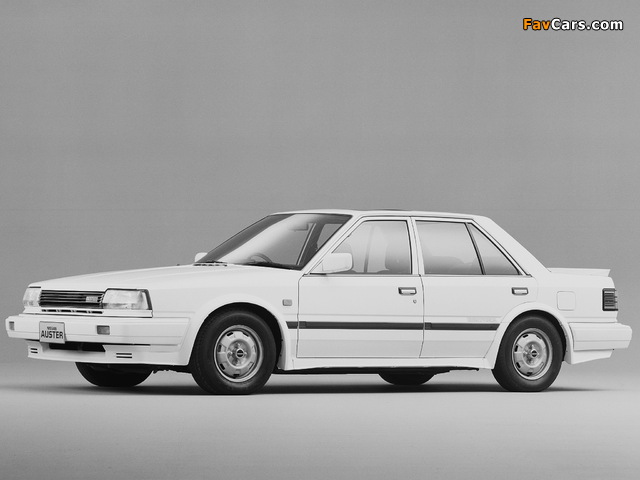 Nissan Auster Si Euroforma (T12) 1986–87 wallpapers (640 x 480)