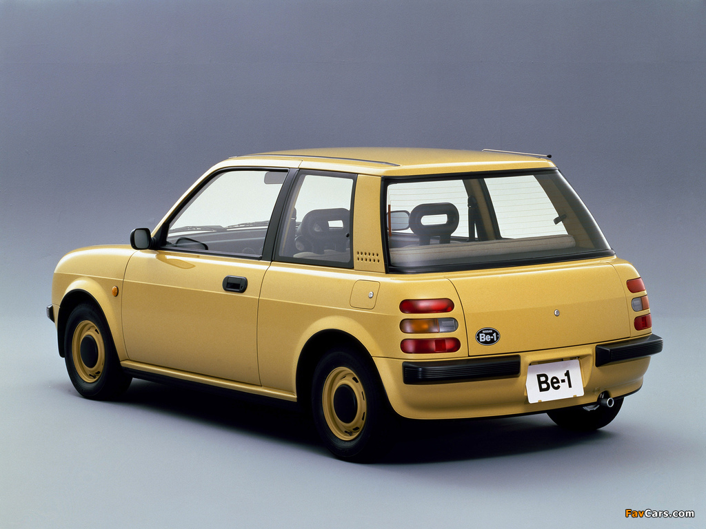 Pictures of Nissan Be-1 (BK10) 1987–88 (1024 x 768)
