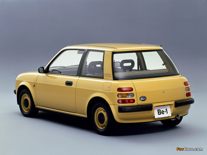 Pictures of Nissan Be-1 (BK10) 1987–88 (800 x 600)