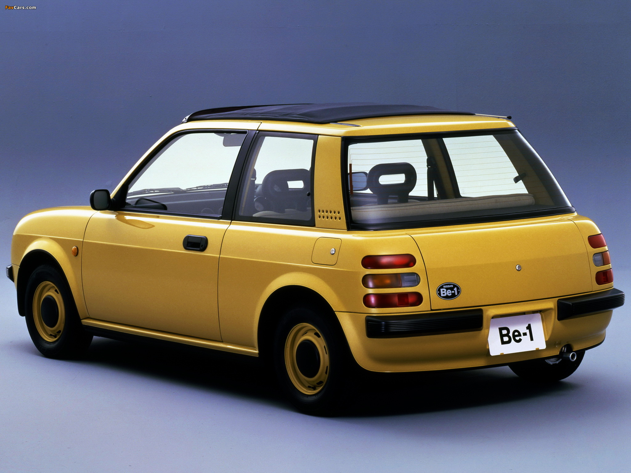 Nissan Be-1 (BK10) 1987–88 wallpapers (2048 x 1536)
