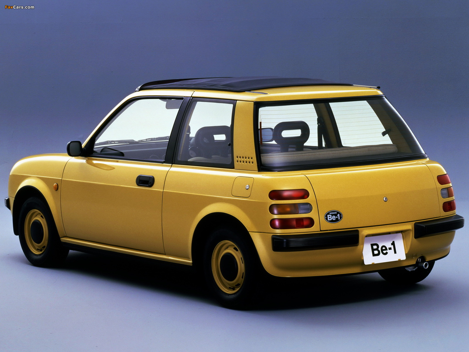 Nissan Be-1 (BK10) 1987–88 wallpapers (1600 x 1200)