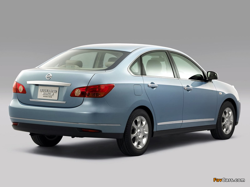 Images of Nissan Bluebird Sylphy (G11) 2005 (800 x 600)