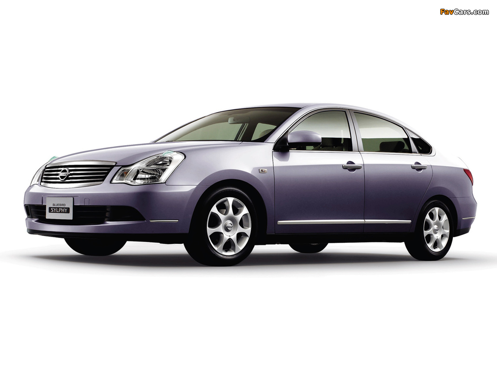 Images of Nissan Bluebird Sylphy (G11) 2005 (1024 x 768)