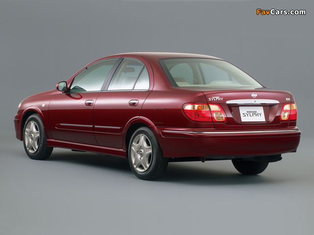 Images of Nissan Bluebird Sylphy (G10) 2000–03 (640 x 480)