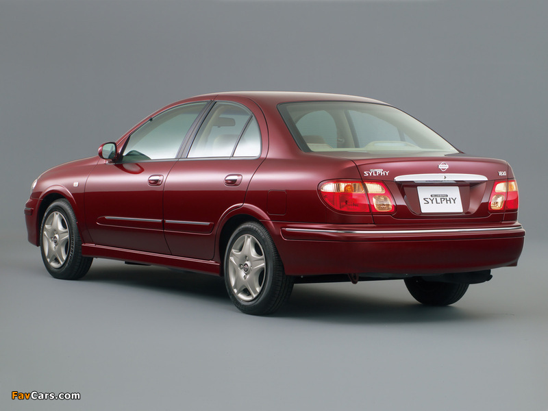 Images of Nissan Bluebird Sylphy (G10) 2000–03 (800 x 600)