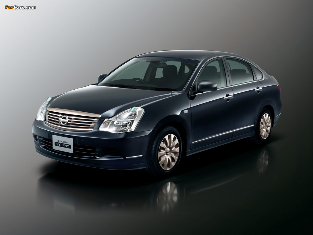 Nissan Bluebird Sylphy (G11) 2005 wallpapers (1024 x 768)