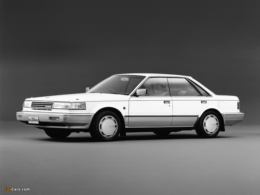 Images of Nissan Bluebird Maxima Hardtop (U11) 1986–88 (1024 x 768)
