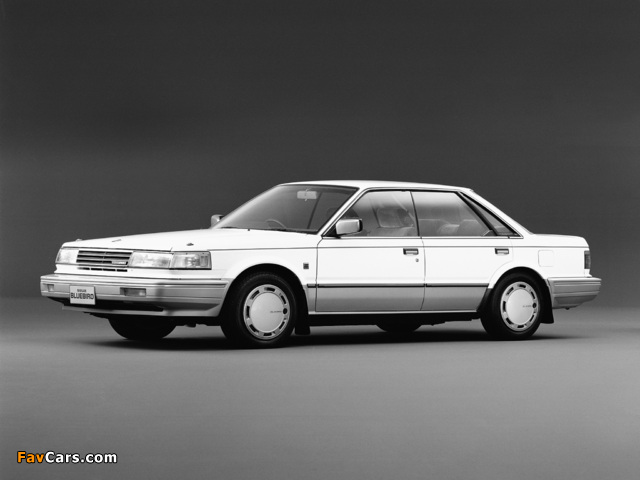 Images of Nissan Bluebird Maxima Hardtop (U11) 1986–88 (640 x 480)