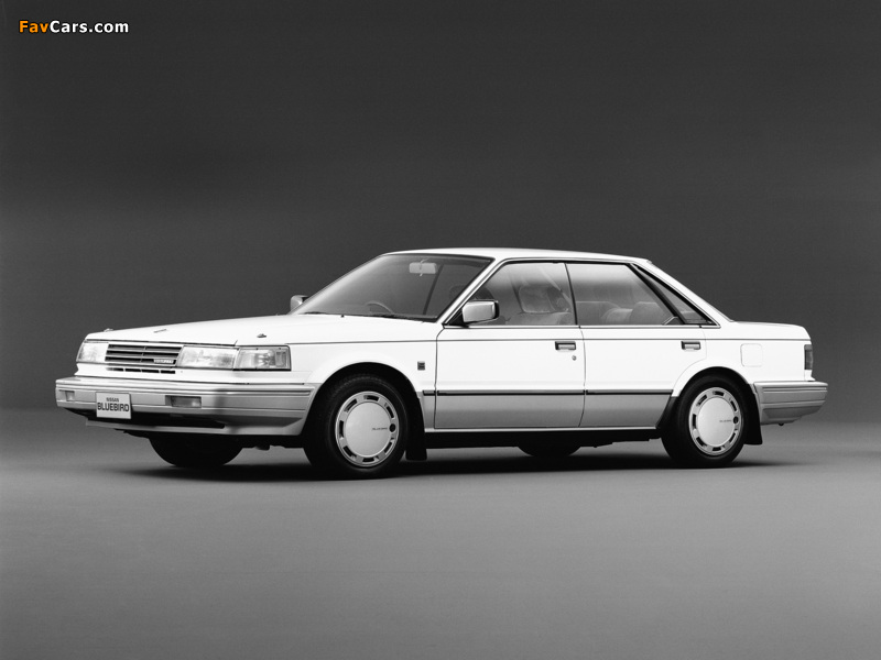 Images of Nissan Bluebird Maxima Hardtop (U11) 1986–88 (800 x 600)