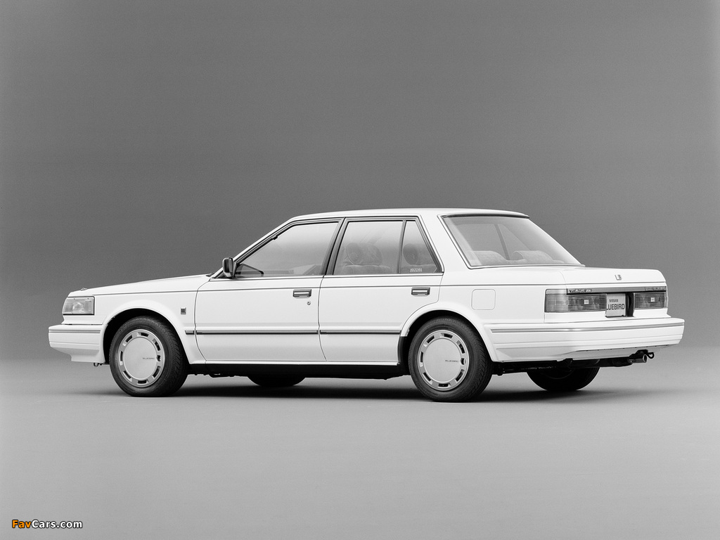 Images of Nissan Bluebird Maxima Sedan (U11) 1986–88 (1024 x 768)