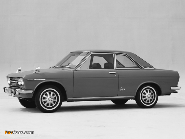 Datsun Bluebird 1600 SSS Coupe (KB510) 1968–71 wallpapers (640 x 480)