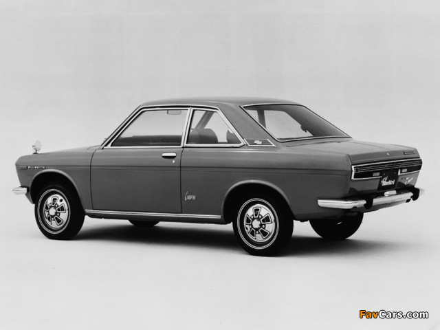 Datsun Bluebird 1800 SSS Coupe (KB510) 1970–71 images (640 x 480)