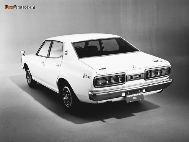 Datsun Bluebird U Sedan (610) 1973–76 photos (640 x 480)