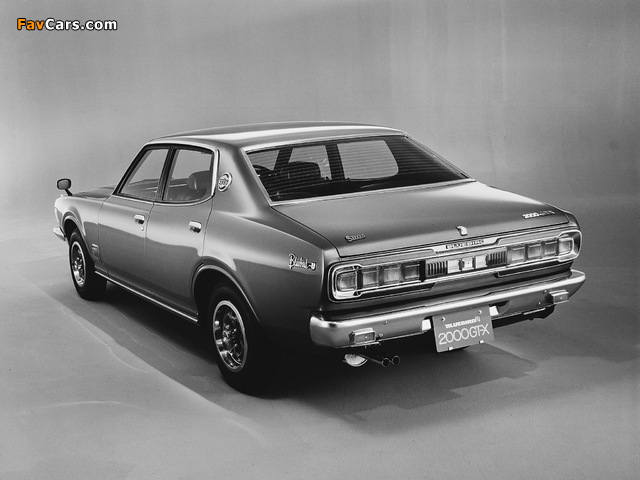 Datsun Bluebird U Sedan 2000 GT (610) 1973–76 photos (640 x 480)