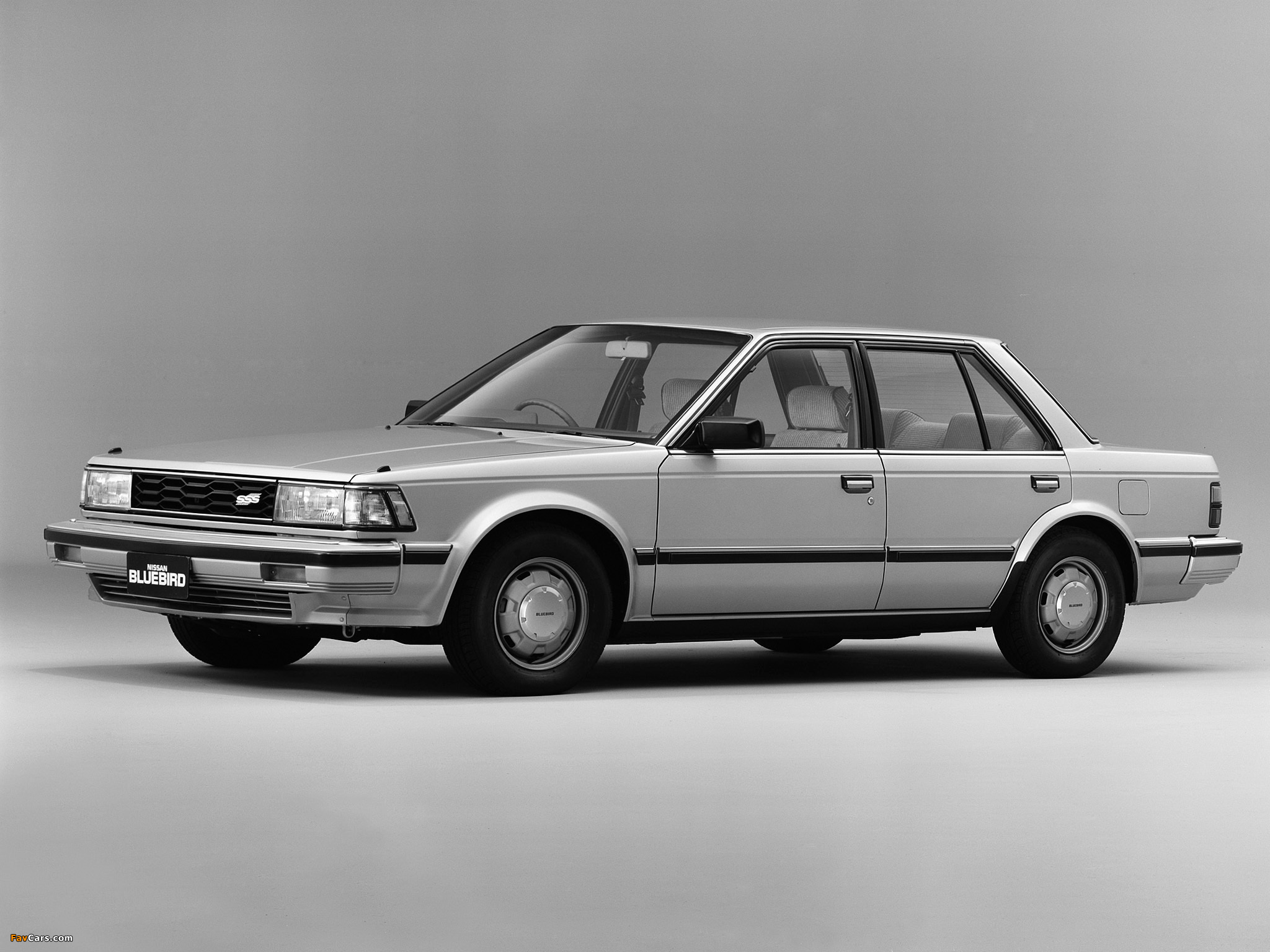 Nissan Bluebird SSS Sedan (U11) 1983–85 photos (2048 x 1536)