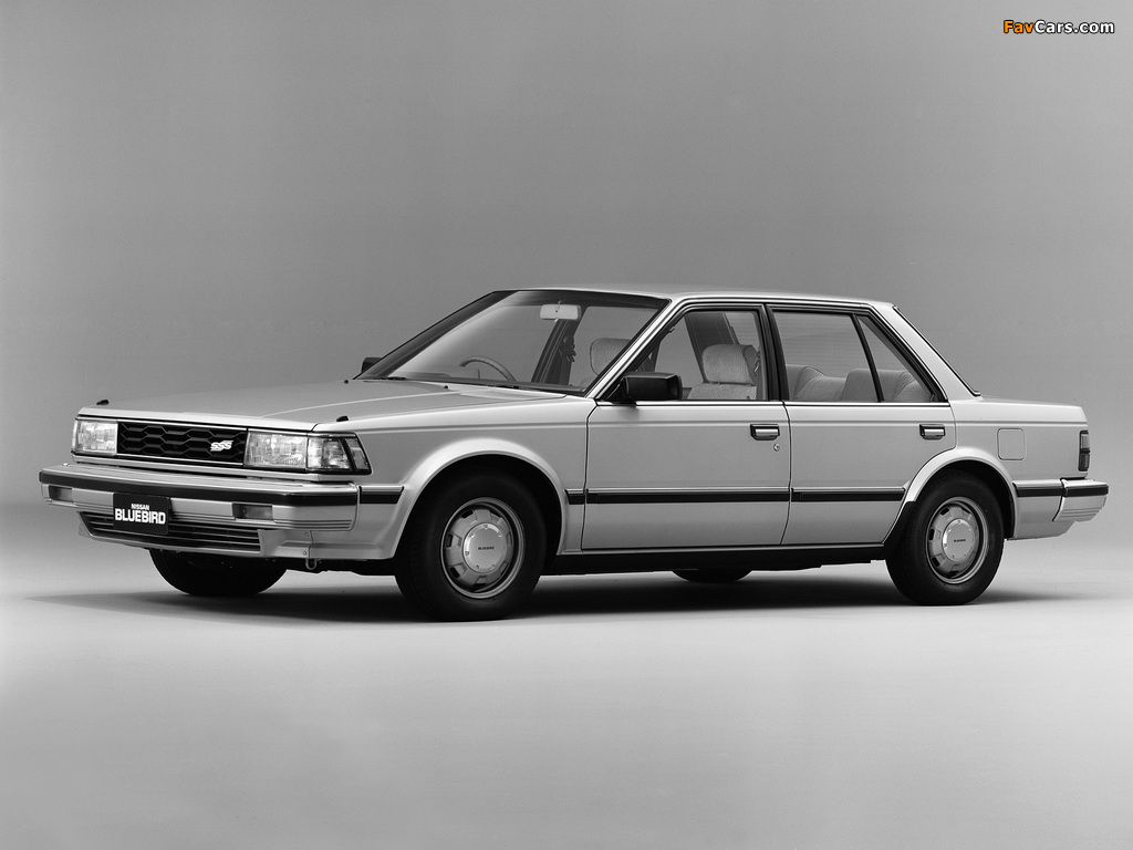 Nissan Bluebird SSS Sedan (U11) 1983–85 photos (1024 x 768)