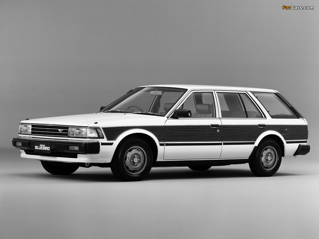 Nissan Bluebird Wagon (U11) 1983–85 photos (1024 x 768)