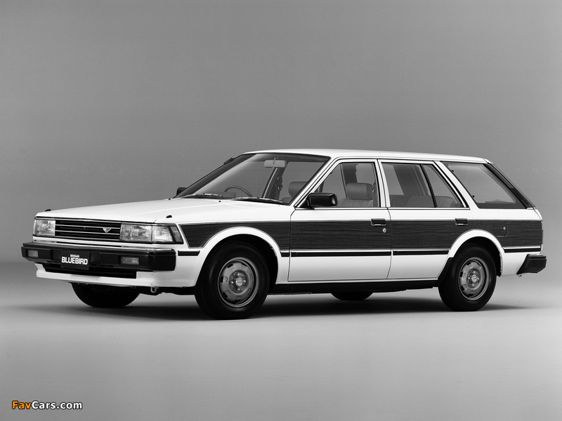 Nissan Bluebird Wagon (U11) 1983–85 photos (800 x 600)