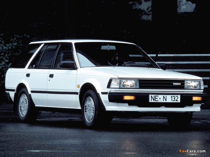 Nissan Bluebird Wagon EU-spec (U11) 1983–85 photos (800 x 600)