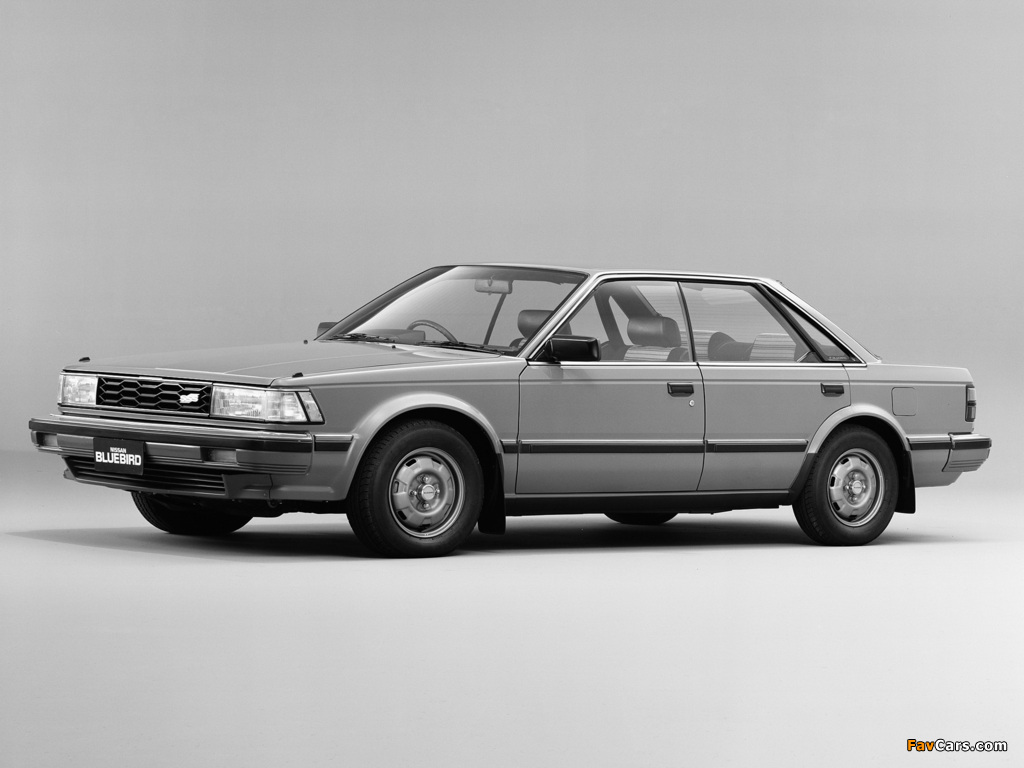 Nissan Bluebird SSS Hardtop (U11) 1983–85 pictures (1024 x 768)