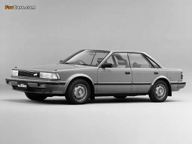 Nissan Bluebird SSS Hardtop (U11) 1983–85 pictures (640 x 480)