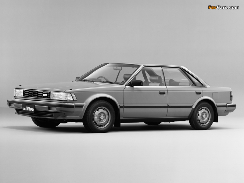 Nissan Bluebird SSS Hardtop (U11) 1983–85 pictures (800 x 600)