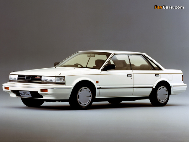 Nissan Bluebird SSS Hardtop (U11) 1985–87 images (640 x 480)