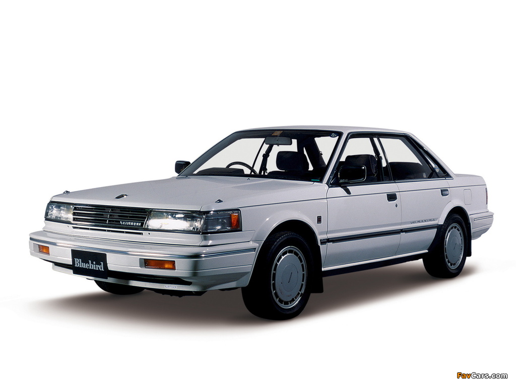 Nissan Bluebird Maxima Hardtop (U11) 1986–88 photos (1024 x 768)