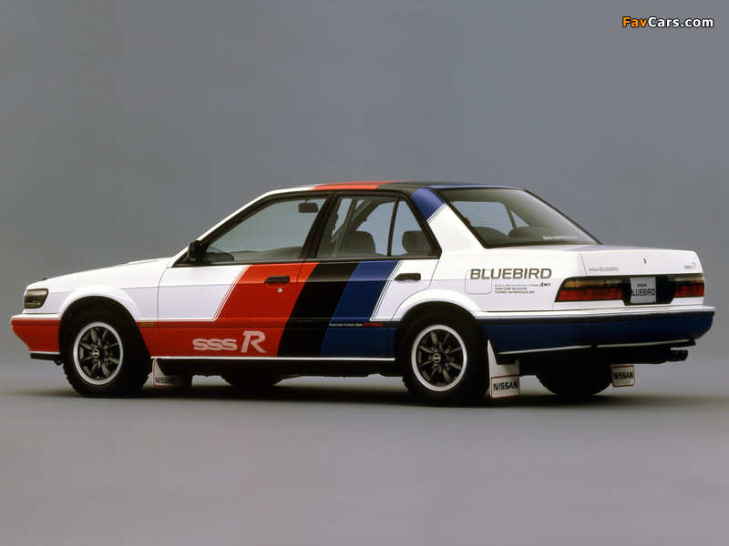 Nissan Bluebird SSS-R (U12) 1987–91 images (800 x 600)
