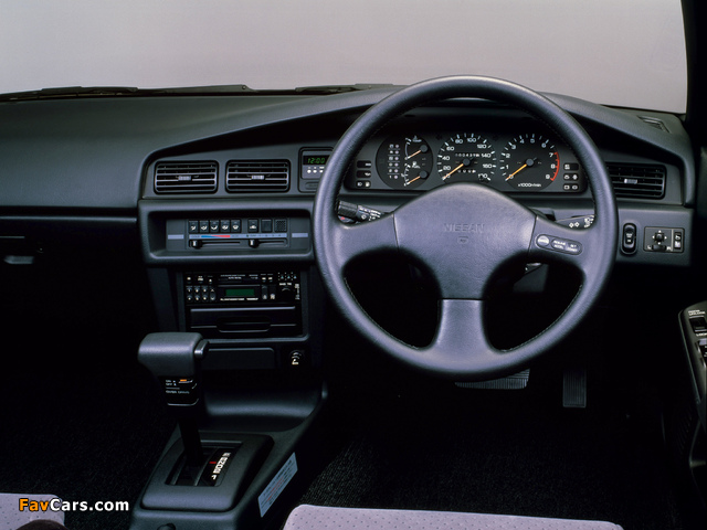 Nissan Bluebird SSS Twin Cam Turbo Hardtop (U12) 1987–91 images (640 x 480)