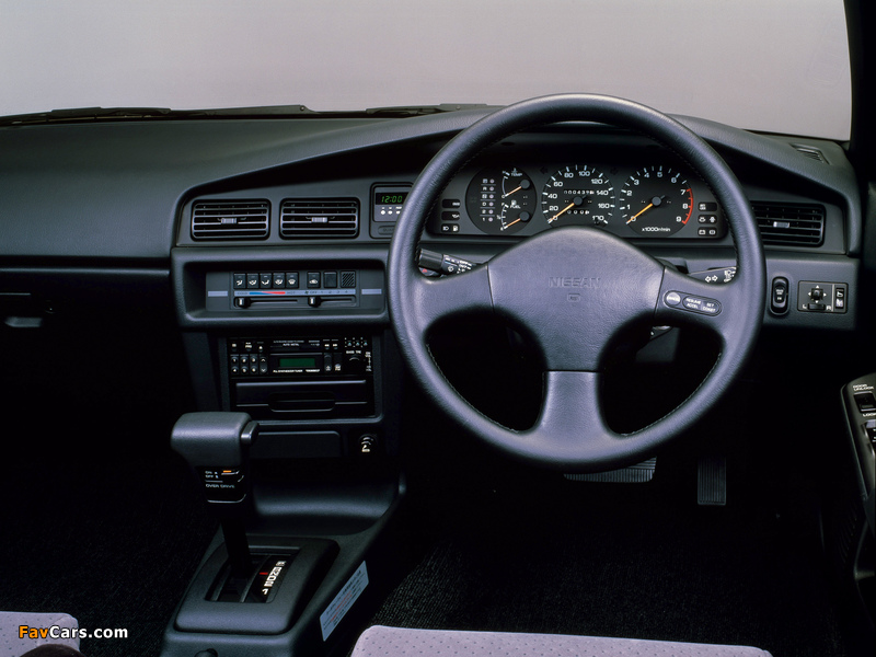 Nissan Bluebird SSS Twin Cam Turbo Hardtop (U12) 1987–91 images (800 x 600)