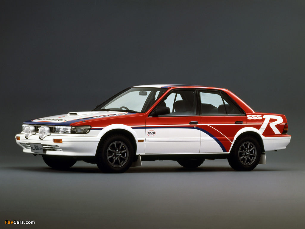 Nissan Bluebird SSS-R (U12) 1987–91 photos (1024 x 768)