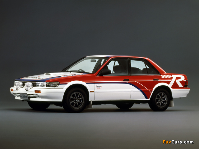 Nissan Bluebird SSS-R (U12) 1987–91 photos (640 x 480)